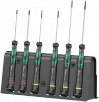 Wera Kraftform 2035/6 Micro Screwdriver Set - 4 Slotted 2 Phillips (PH00 PH0) £25.99
